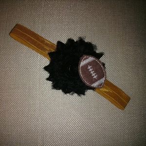 Girls Headband Football